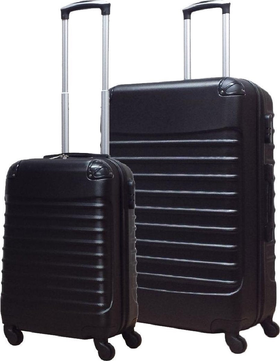 Set da 2 pezzi di valigie da viaggio rigide in ABS