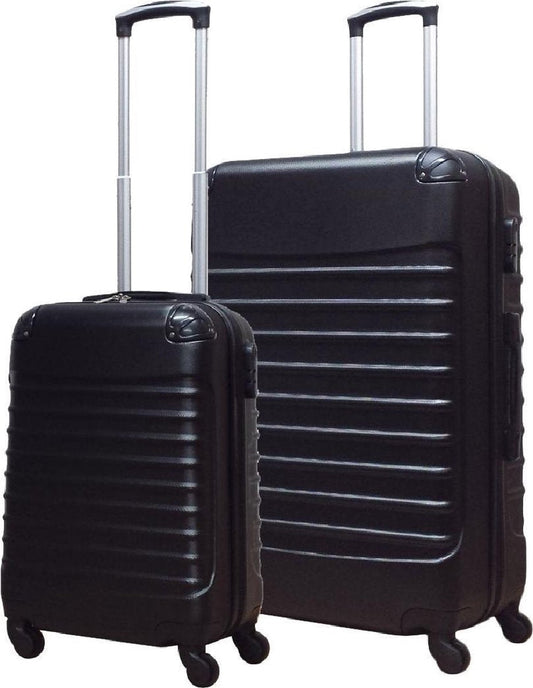Set da 2 pezzi di valigie da viaggio rigide in ABS
