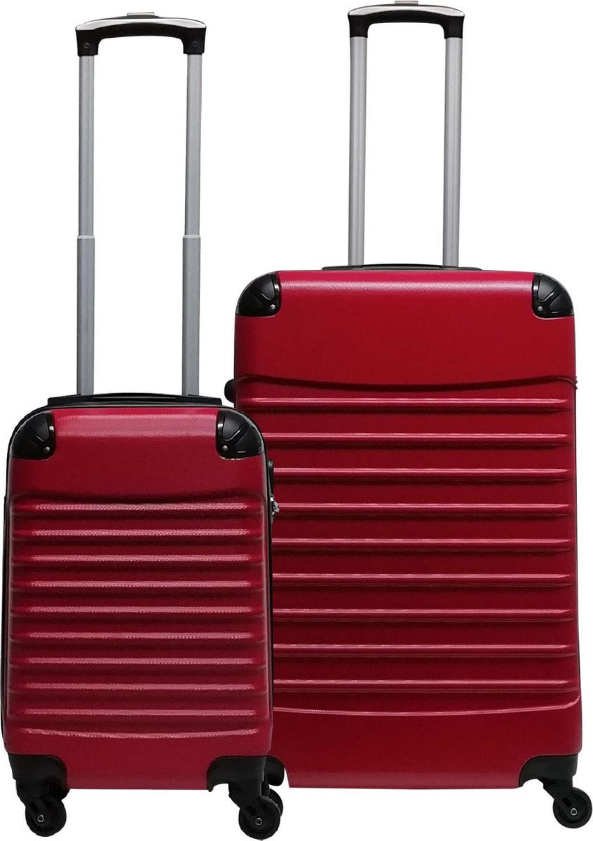 Set da 2 pezzi di valigie da viaggio rigide in ABS