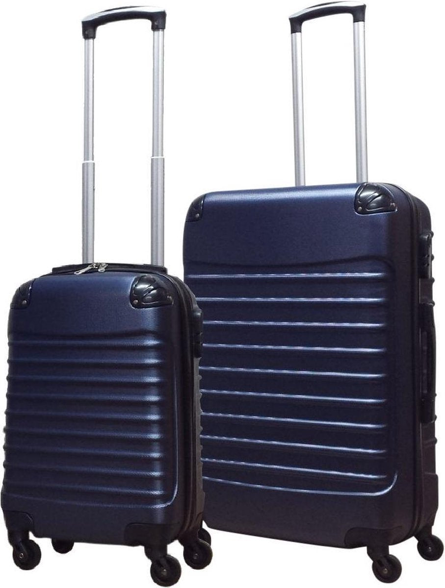 Set da 2 pezzi di valigie da viaggio rigide in ABS