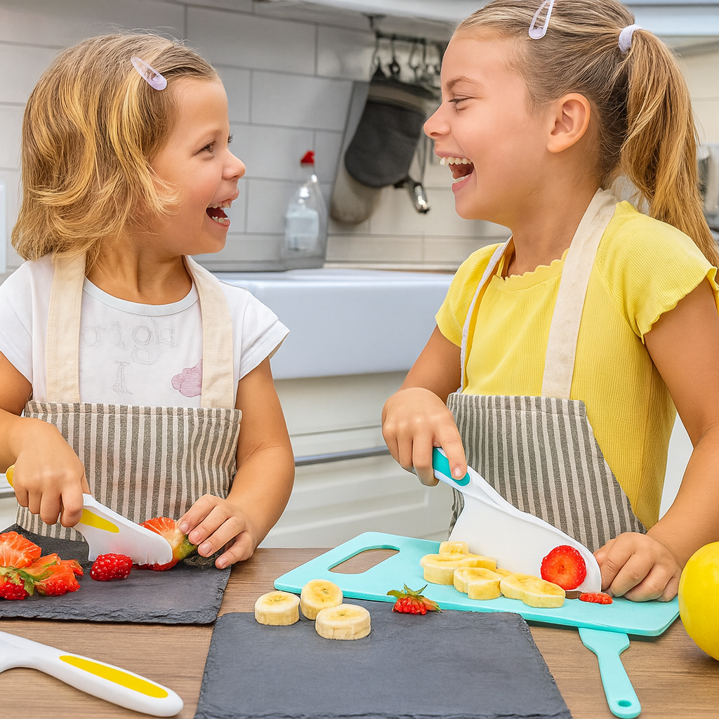 Set da cucina per bambini – Utensili reali per piccoli chef