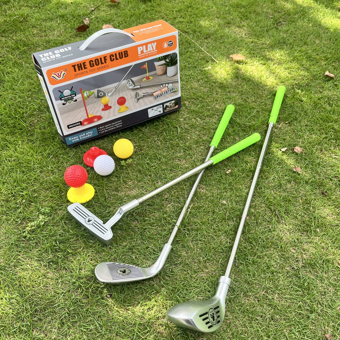 Set da Golf per Bambini - Mazze Regolabili e Bersagli per un Divertimento Infinito