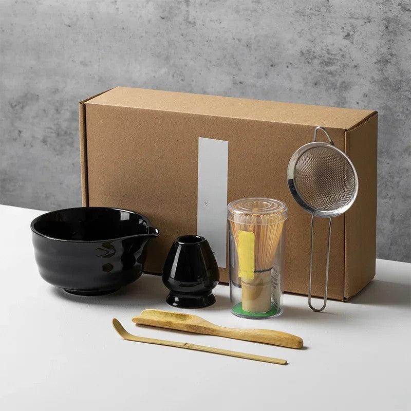 Set da Tè Matcha da 6 Pezzi per l'Autentica Preparazione Giapponese