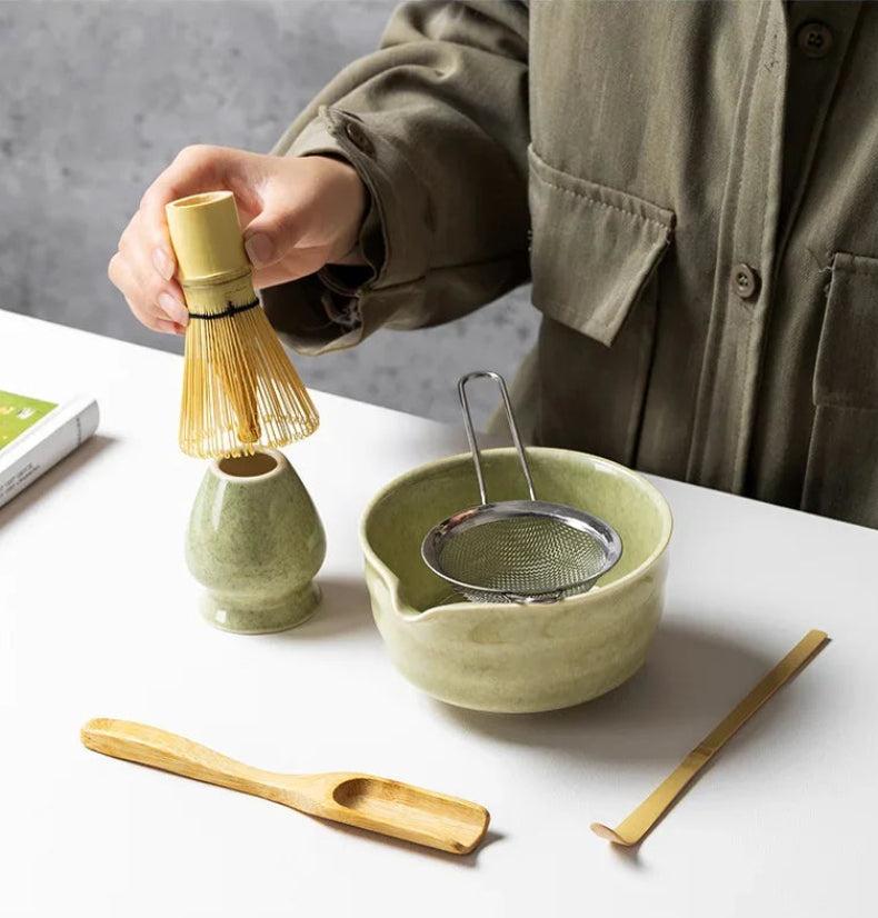 Set da Tè Matcha da 6 Pezzi per l'Autentica Preparazione Giapponese
