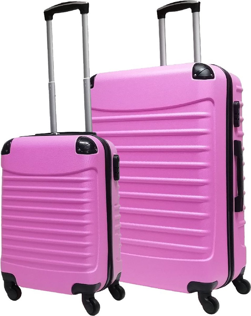 Set di 2 Valigie da Viaggio Rigide e Resistenti, Unisex