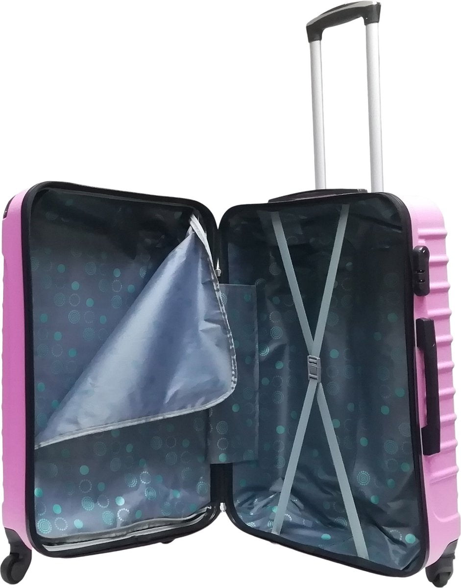 Set di 2 Valigie da Viaggio Rigide e Resistenti, Unisex