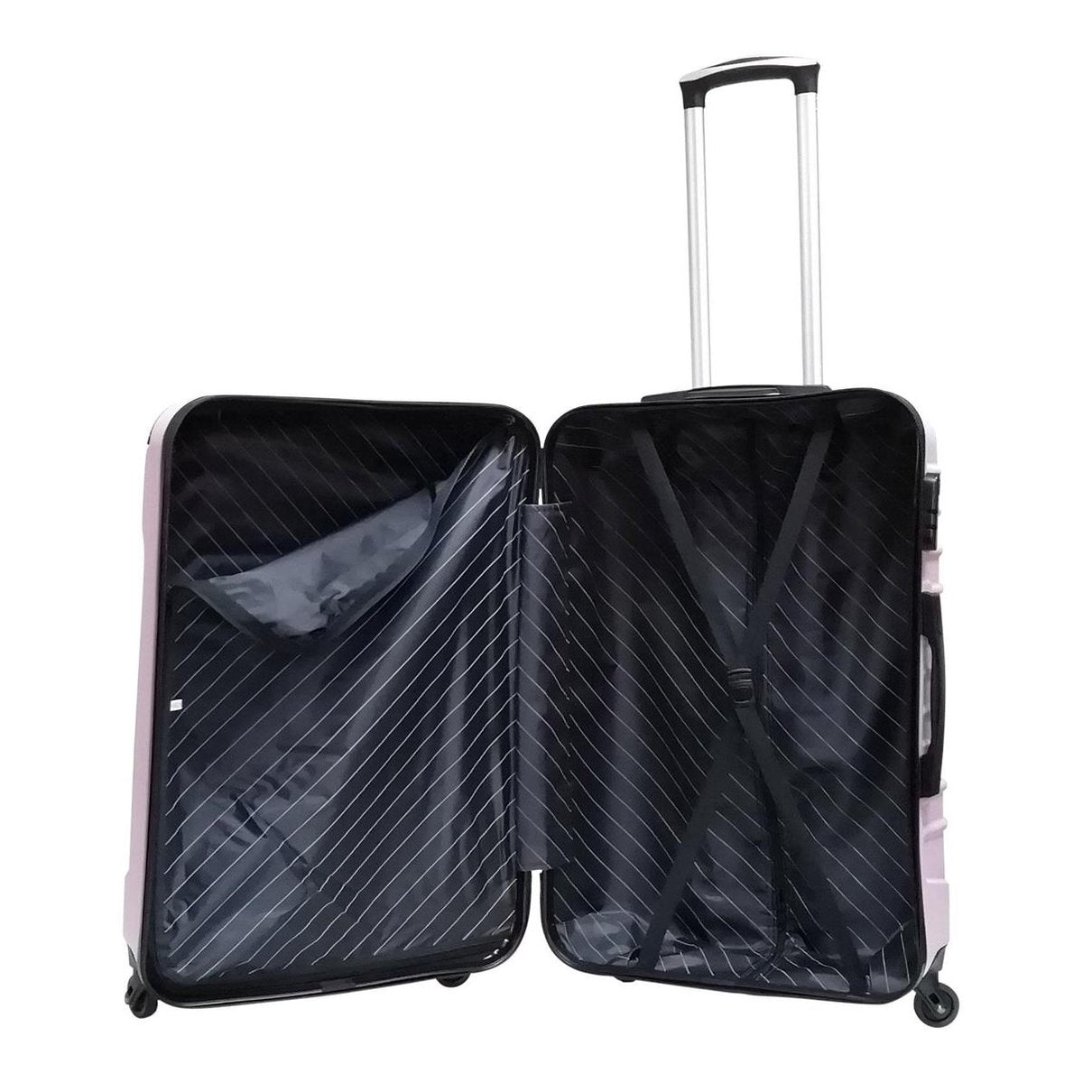 Set di 2 valigie rigide resistenti in ABS
