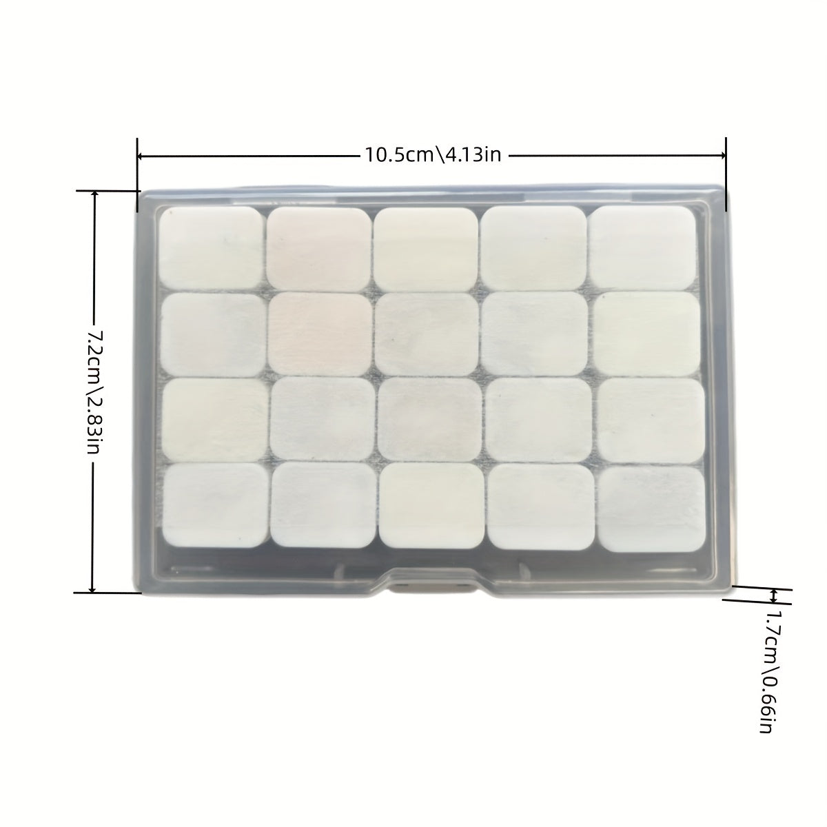 Set di Acquerelli Perlati – 20 Colori Solidi per Pittura e Calligrafia