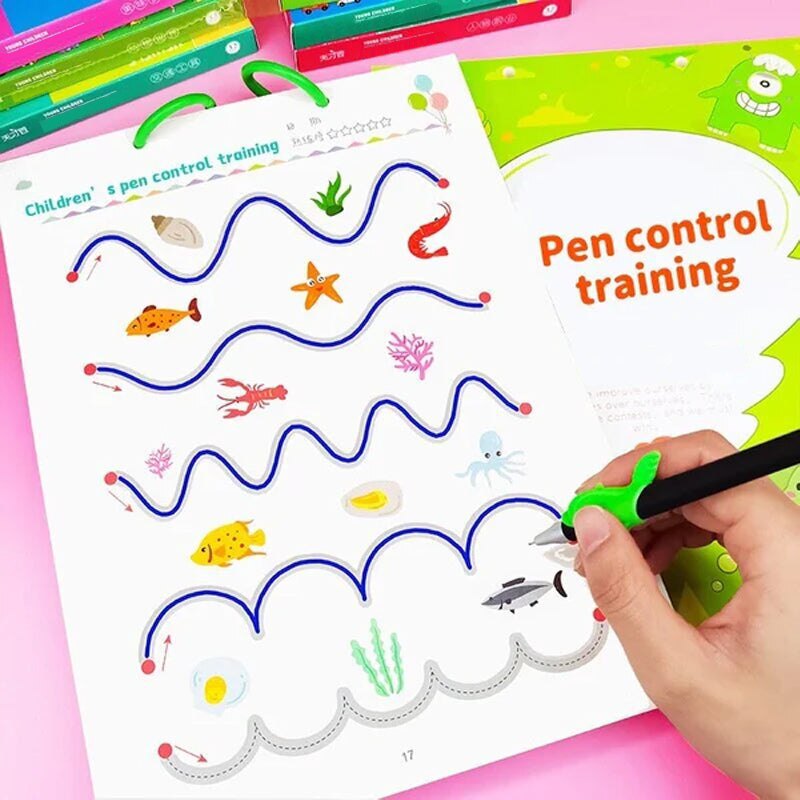 Set di quaderni per pregrafismo e grafomotricità