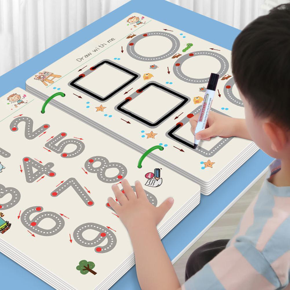 Set di quaderni per pregrafismo e grafomotricità