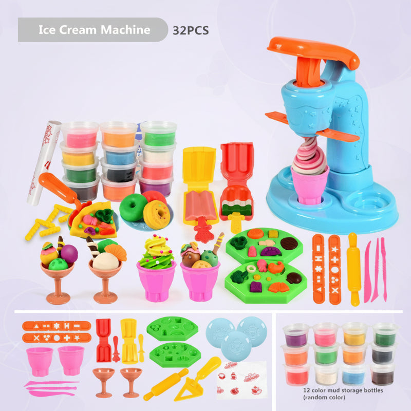 Set Gioco Creativo con Argilla Modellabile per Bambini e Adulti