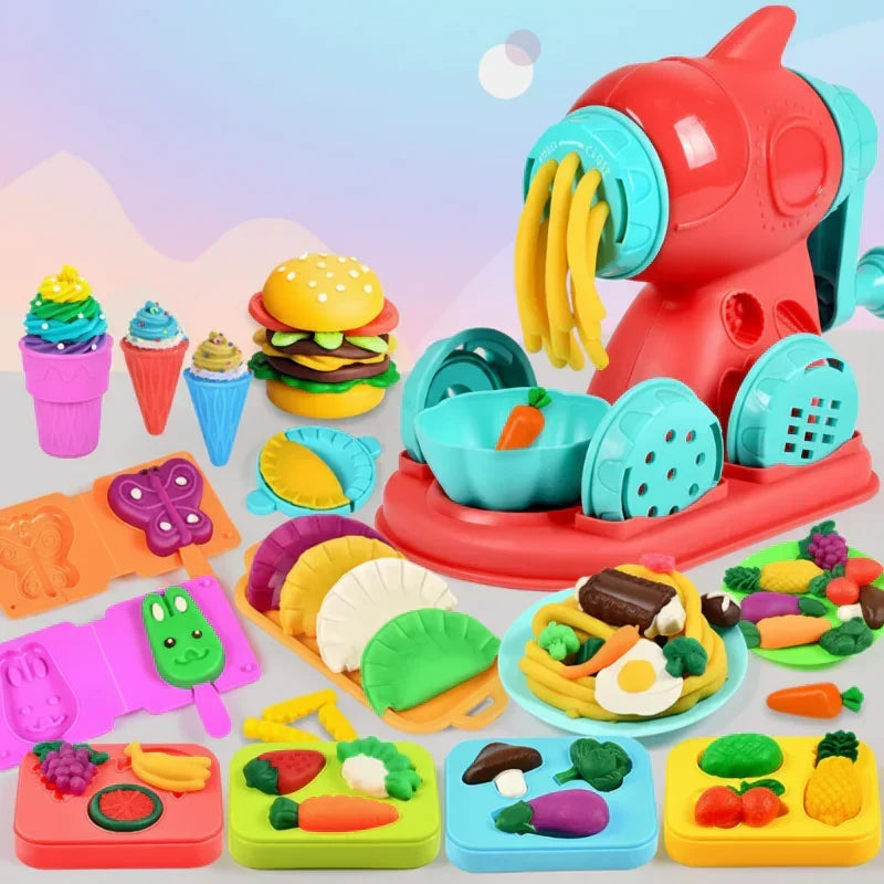 Set Gioco Creativo con Argilla Modellabile per Bambini e Adulti