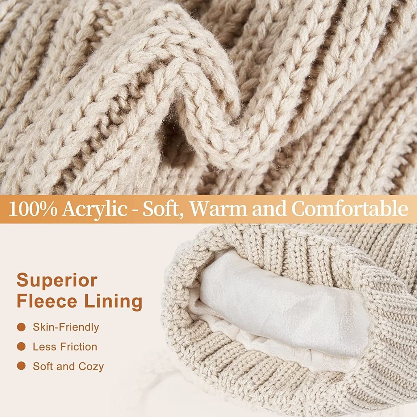 Set invernale caldo – protegge testa, collo e mani