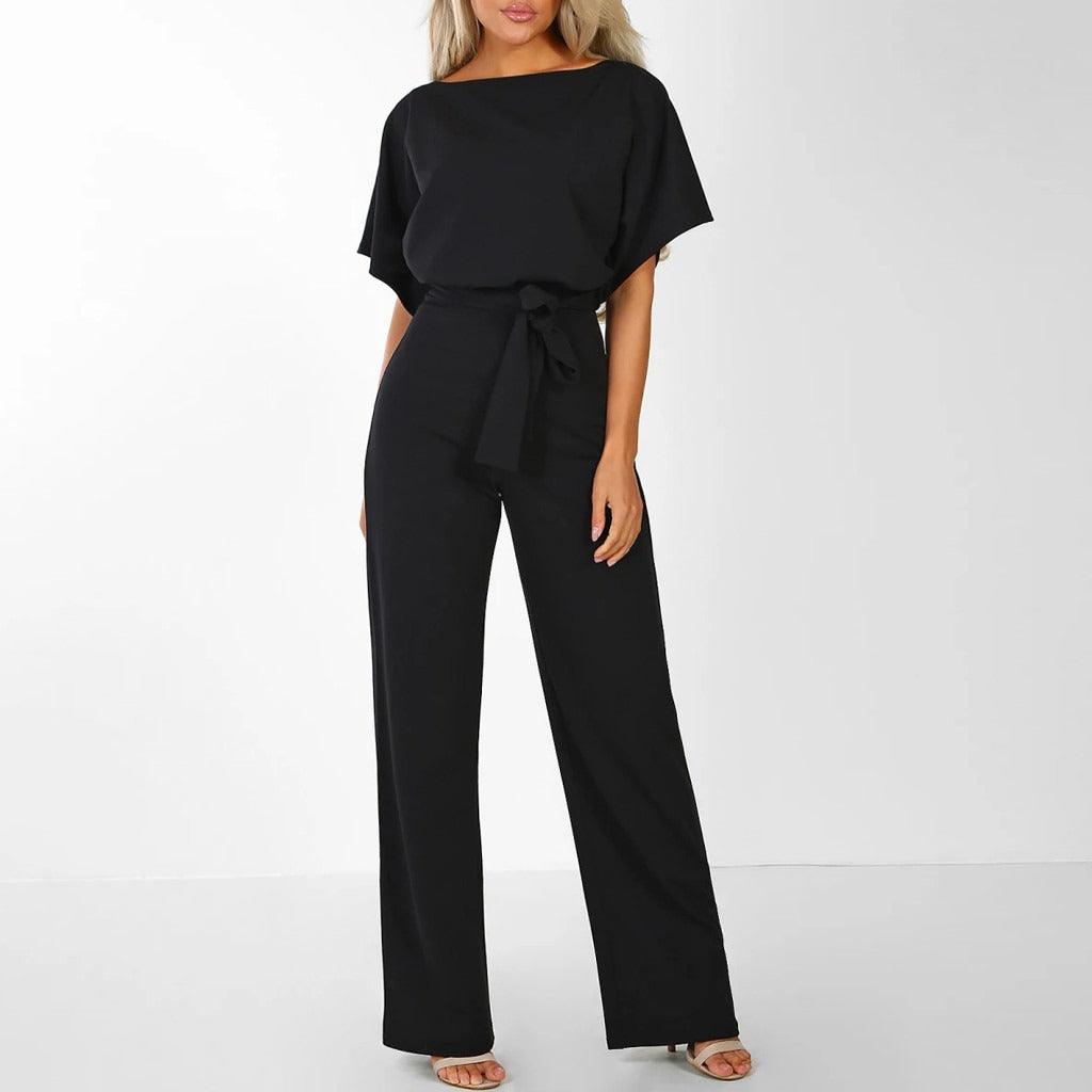 Set jumpsuit da donna a gamba larga