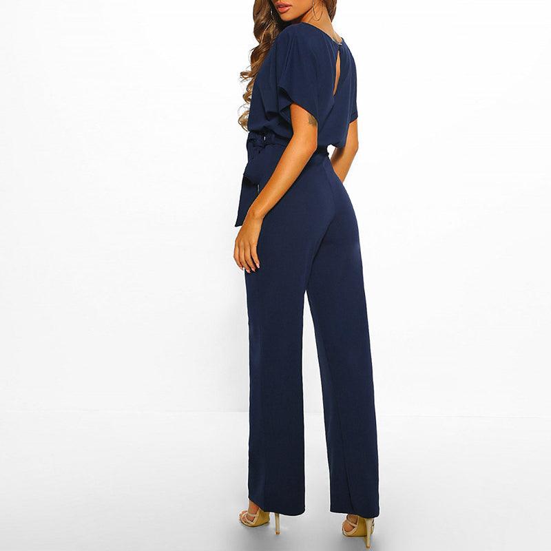 Set jumpsuit da donna a gamba larga