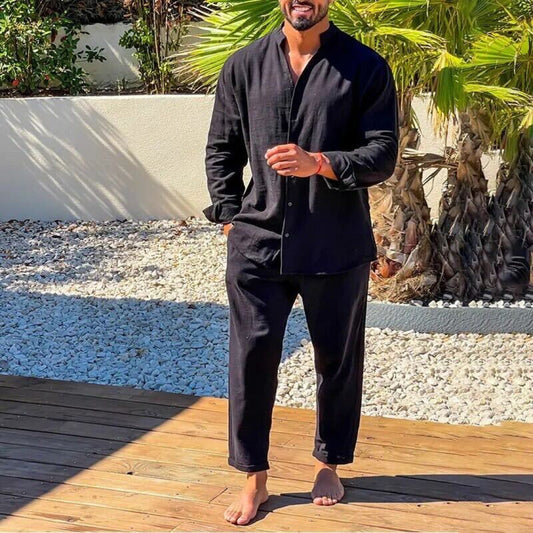 Set Loungewear Casual da Uomo a Maniche Lunghe