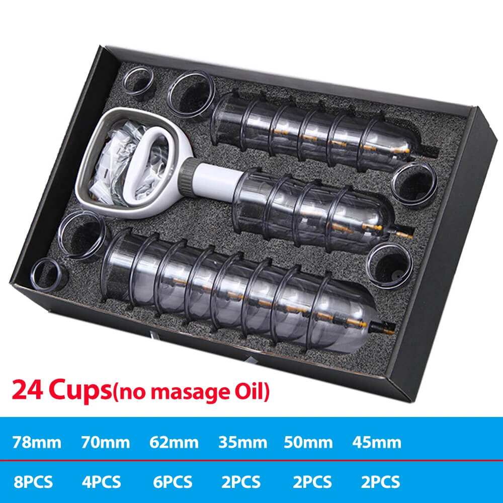 Set per coppettazione per la rigenerazione del corpo