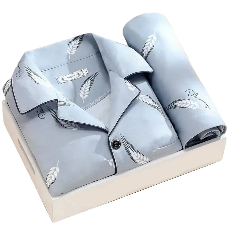 Set pigiama da uomo in stile classico
