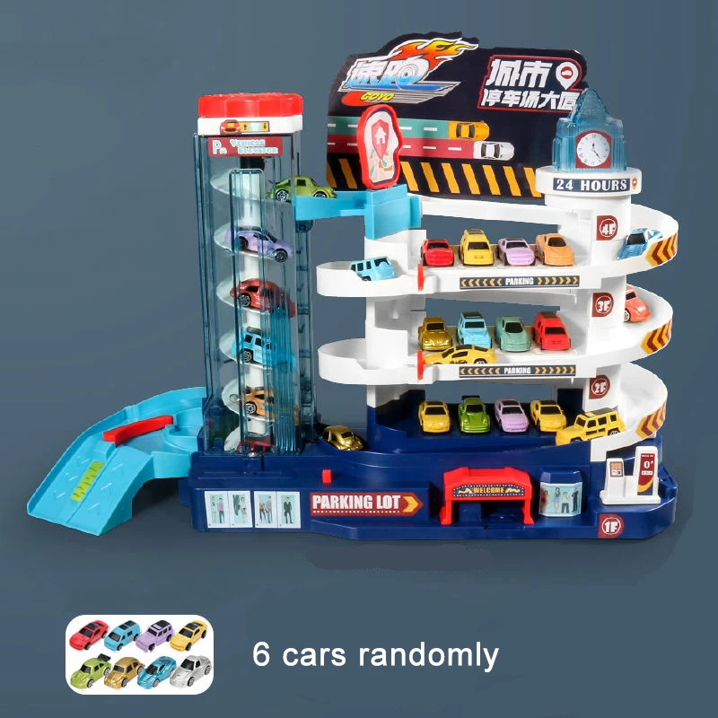 Set pista automobilistica interattiva per bambini