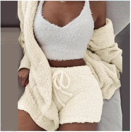 Set tre pezzi comodo | Caldo ed elegante per ogni occasione