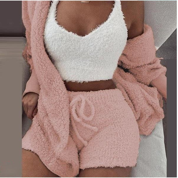 Set tre pezzi comodo | Caldo ed elegante per ogni occasione