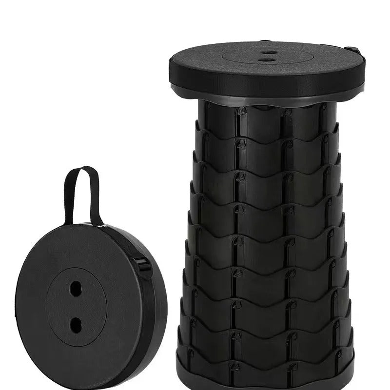 Sgabello Telescopico Pieghevole Portatile da Campeggio