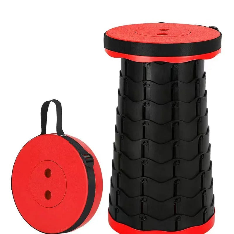 Sgabello Telescopico Pieghevole Portatile da Campeggio