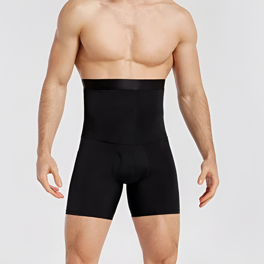 Shorts a compressione a vita alta da uomo