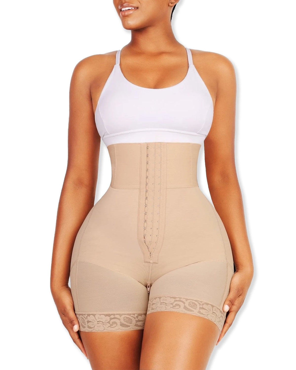 Shorts Contenitivi e Modellanti per Fianchi Senza Cuciture – Effetto Pancia Piatta, Comodi e Antiscivolo, Ideali per Tutti i Giorni e Occasioni Speciali