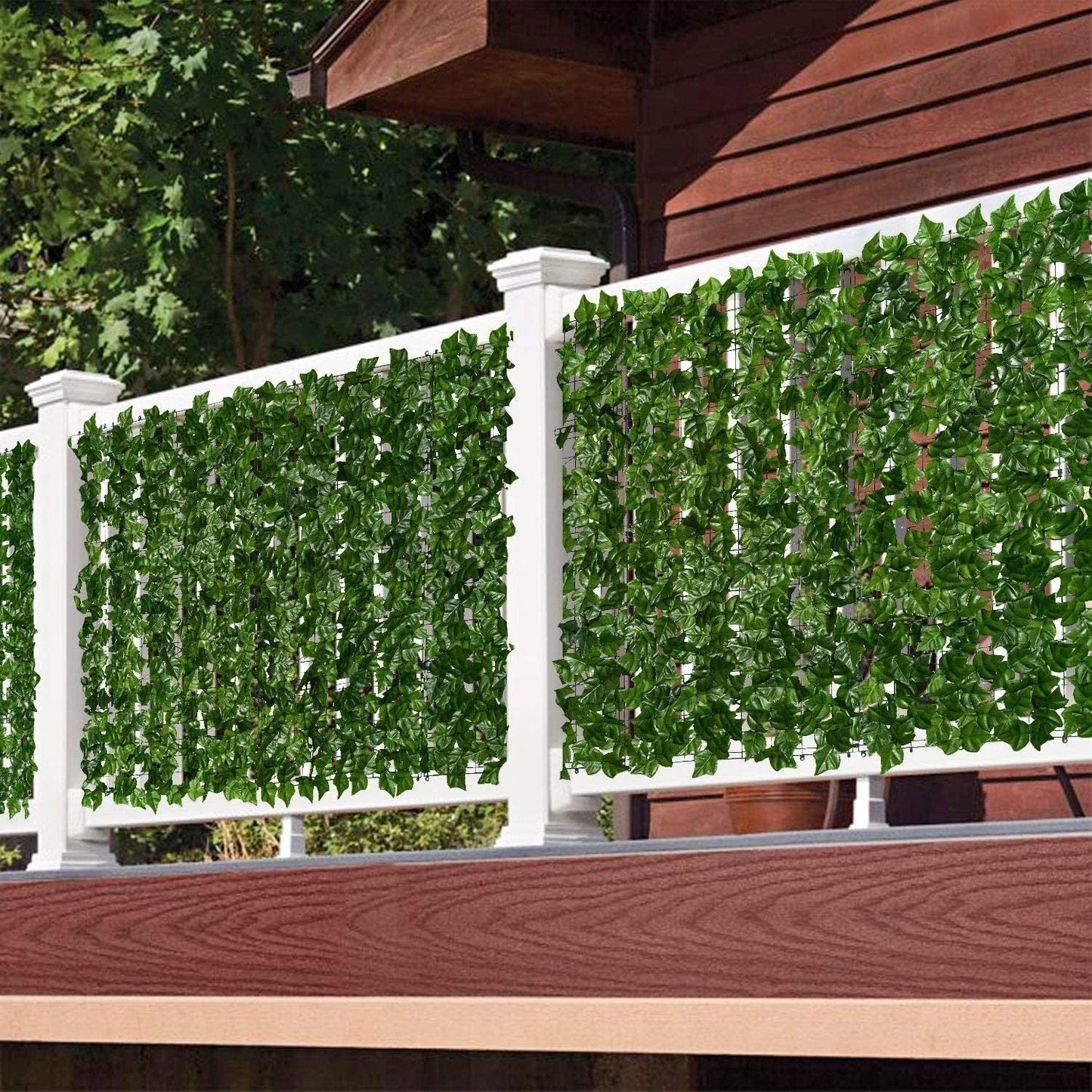 Siepe artificiale decorativa per il giardino dall'aspetto naturale