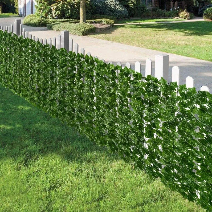 Siepe artificiale decorativa per il giardino dall'aspetto naturale