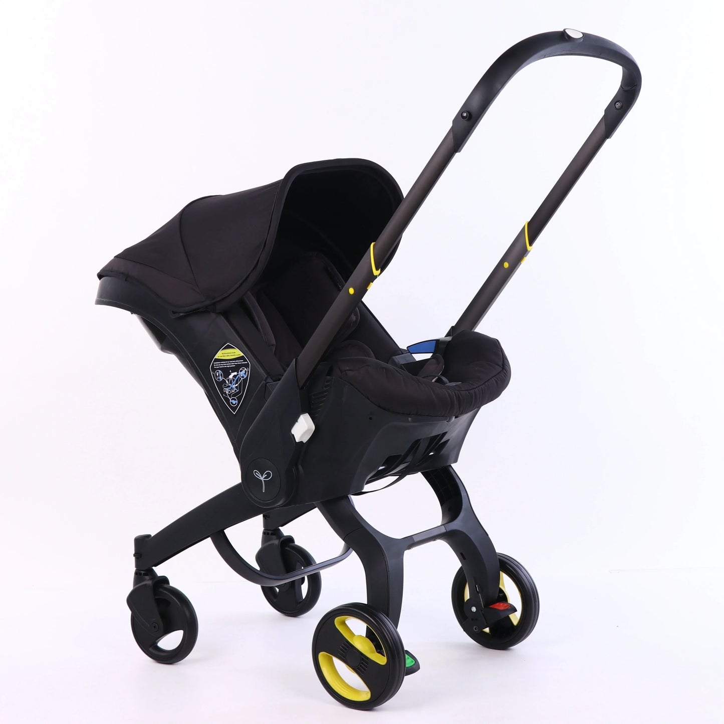 Sistema di viaggio 4 in 1 con passeggino e seggiolino auto per neonati