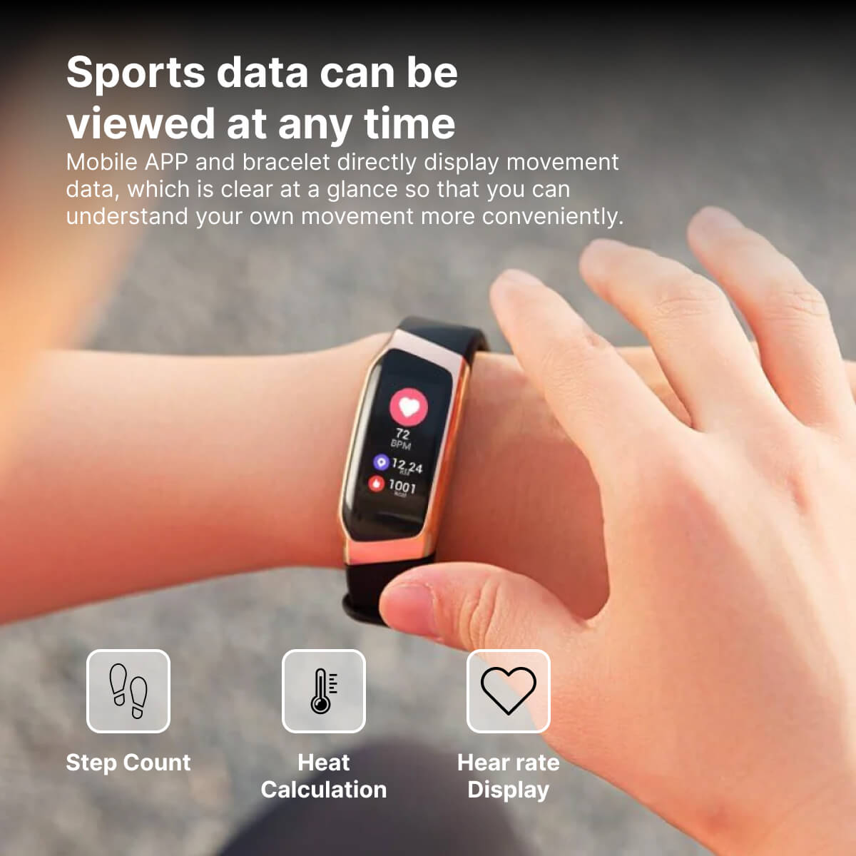 Smartwatch con misurazione della pressione sanguigna e della frequenza cardiaca