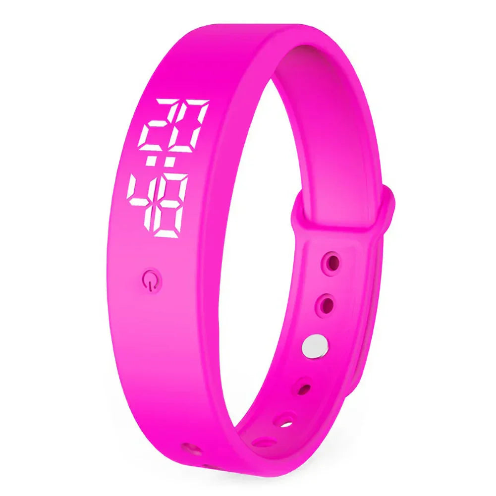 Smartwatch da uomo e da donna con allarme a vibrazione