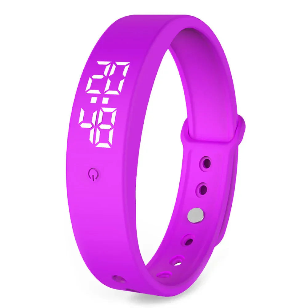 Smartwatch da uomo e da donna con allarme a vibrazione
