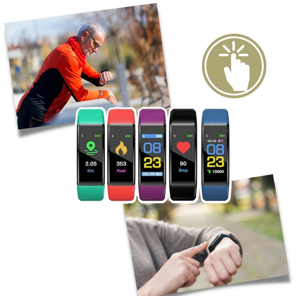 Smartwatch e smartband per anziani, impermeabili