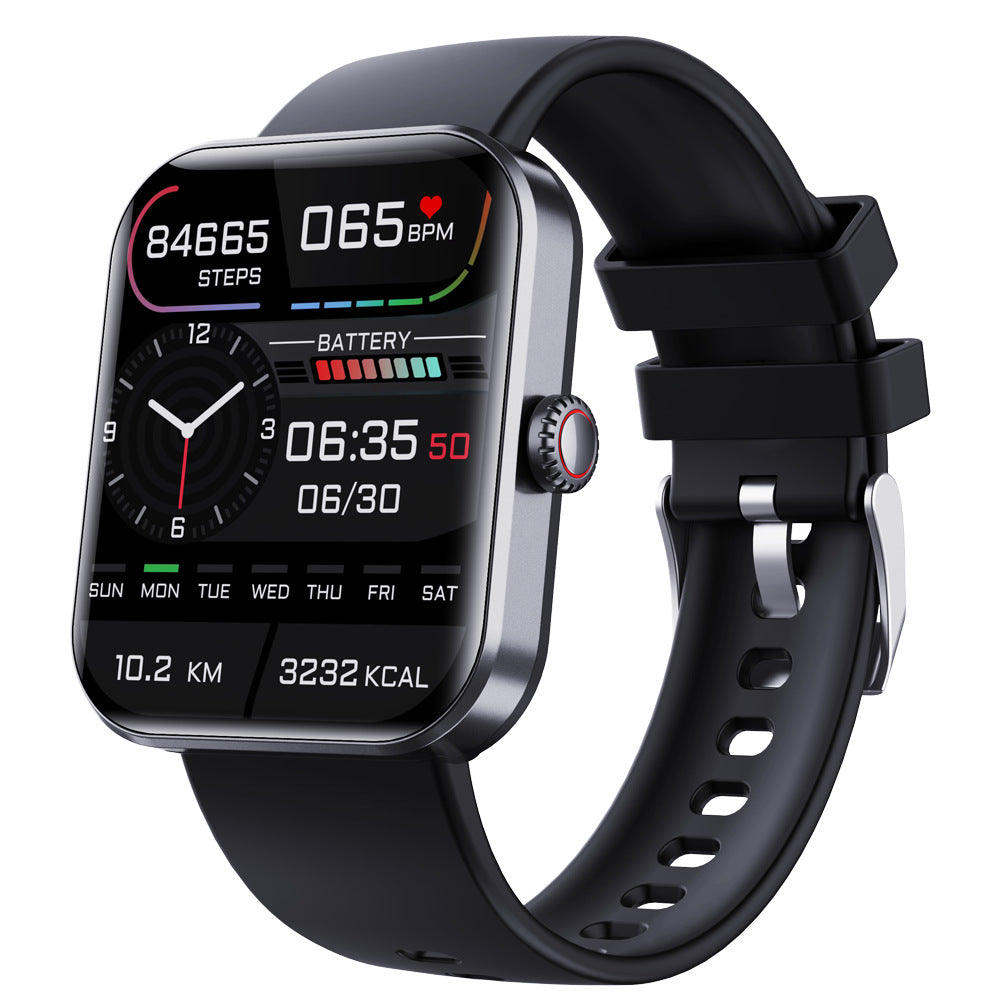 Smartwatch impermeabile con misurazione della glicemia, della pressione sanguigna, dell'ossigeno nel sangue e monitoraggio del sonno