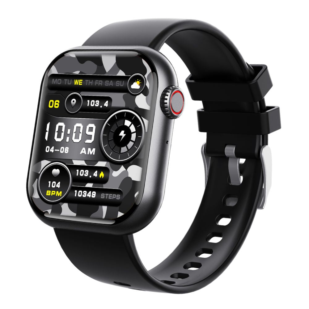 Smartwatch impermeabile con misurazione della glicemia, della pressione sanguigna, dell'ossigeno nel sangue e monitoraggio del sonno