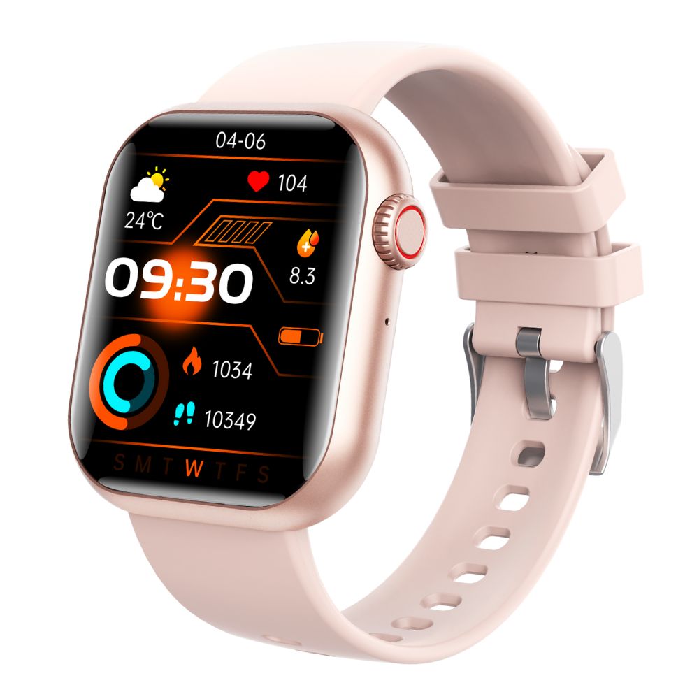 Smartwatch impermeabile con misurazione della glicemia, della pressione sanguigna, dell'ossigeno nel sangue e monitoraggio del sonno