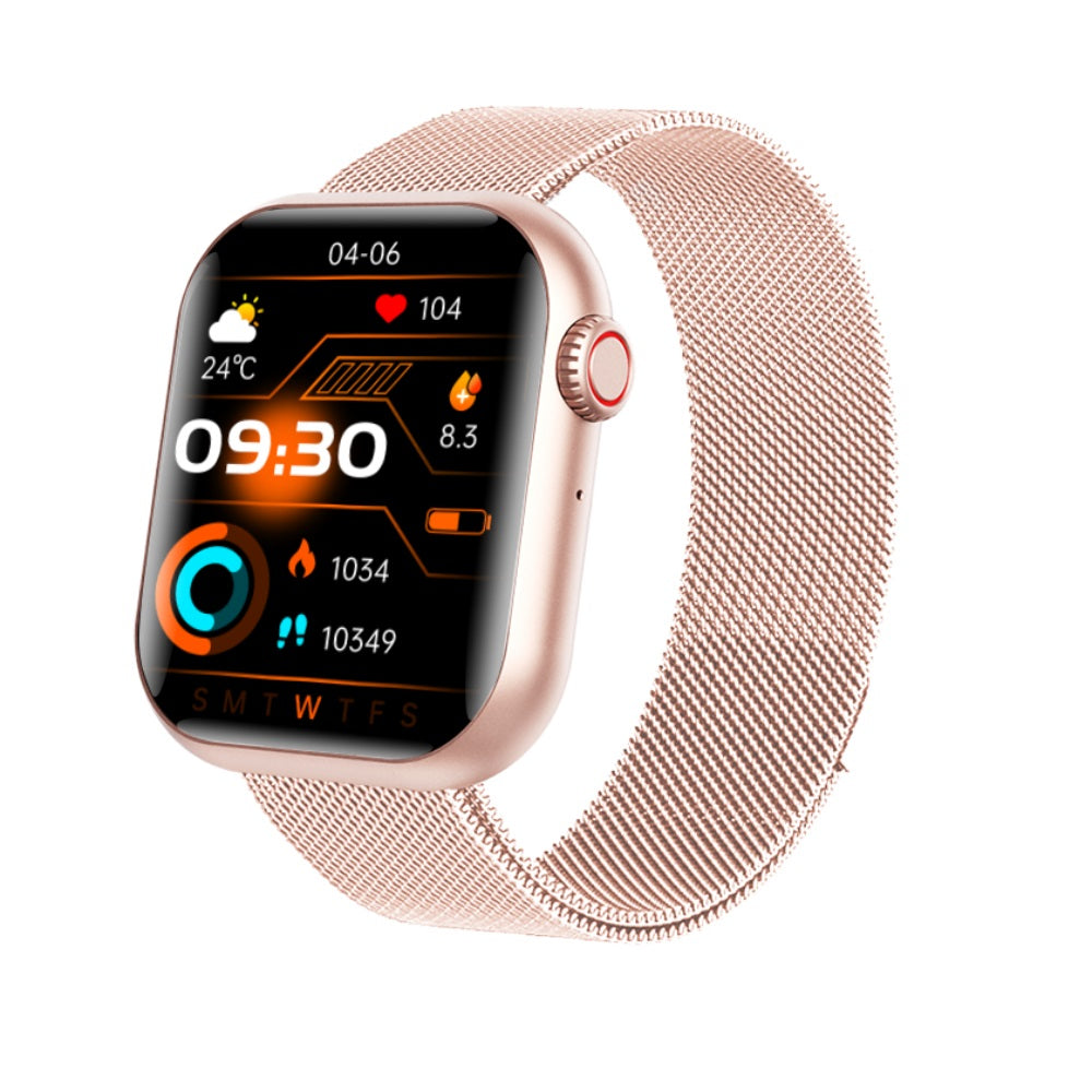 Smartwatch impermeabile con misurazione della glicemia, della pressione sanguigna, dell'ossigeno nel sangue e monitoraggio del sonno