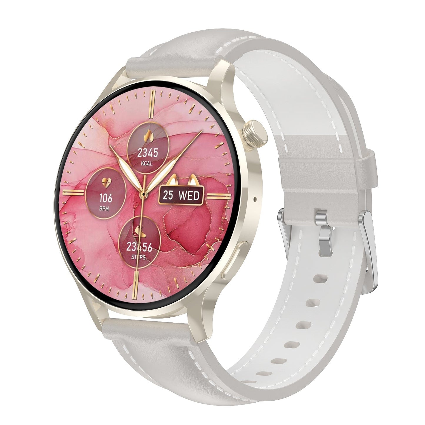 Smartwatch impermeabile con misurazione della glicemia, della pressione sanguigna, dell'ossigeno nel sangue e monitoraggio del sonno