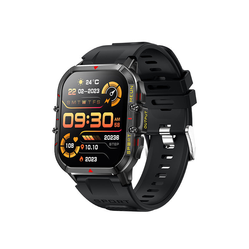 Smartwatch impermeabile con misurazione della glicemia, della pressione sanguigna, dell'ossigeno nel sangue e monitoraggio del sonno