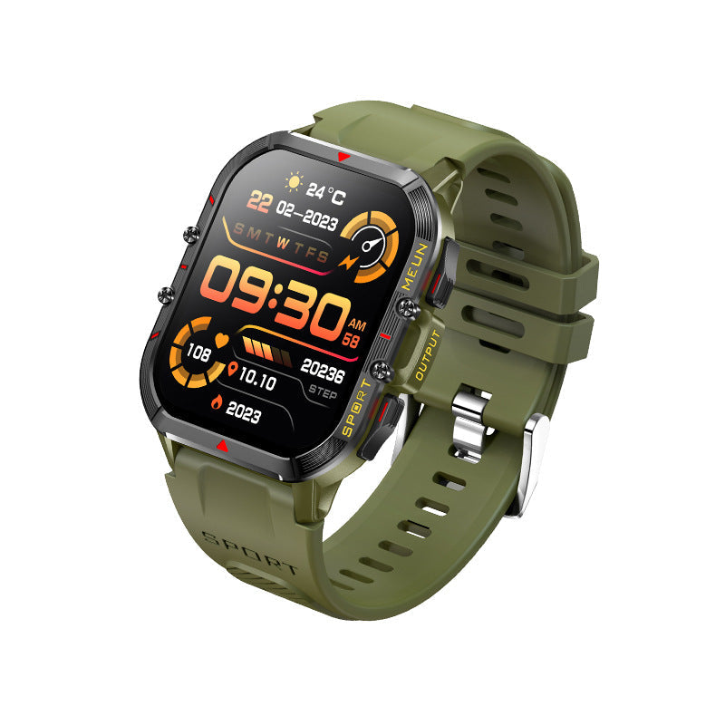 Smartwatch impermeabile con misurazione della glicemia, della pressione sanguigna, dell'ossigeno nel sangue e monitoraggio del sonno