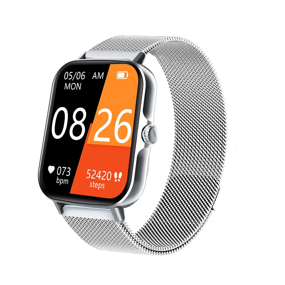 Smartwatch impermeabile con misurazione della glicemia, della pressione sanguigna, dell'ossigeno nel sangue e monitoraggio del sonno
