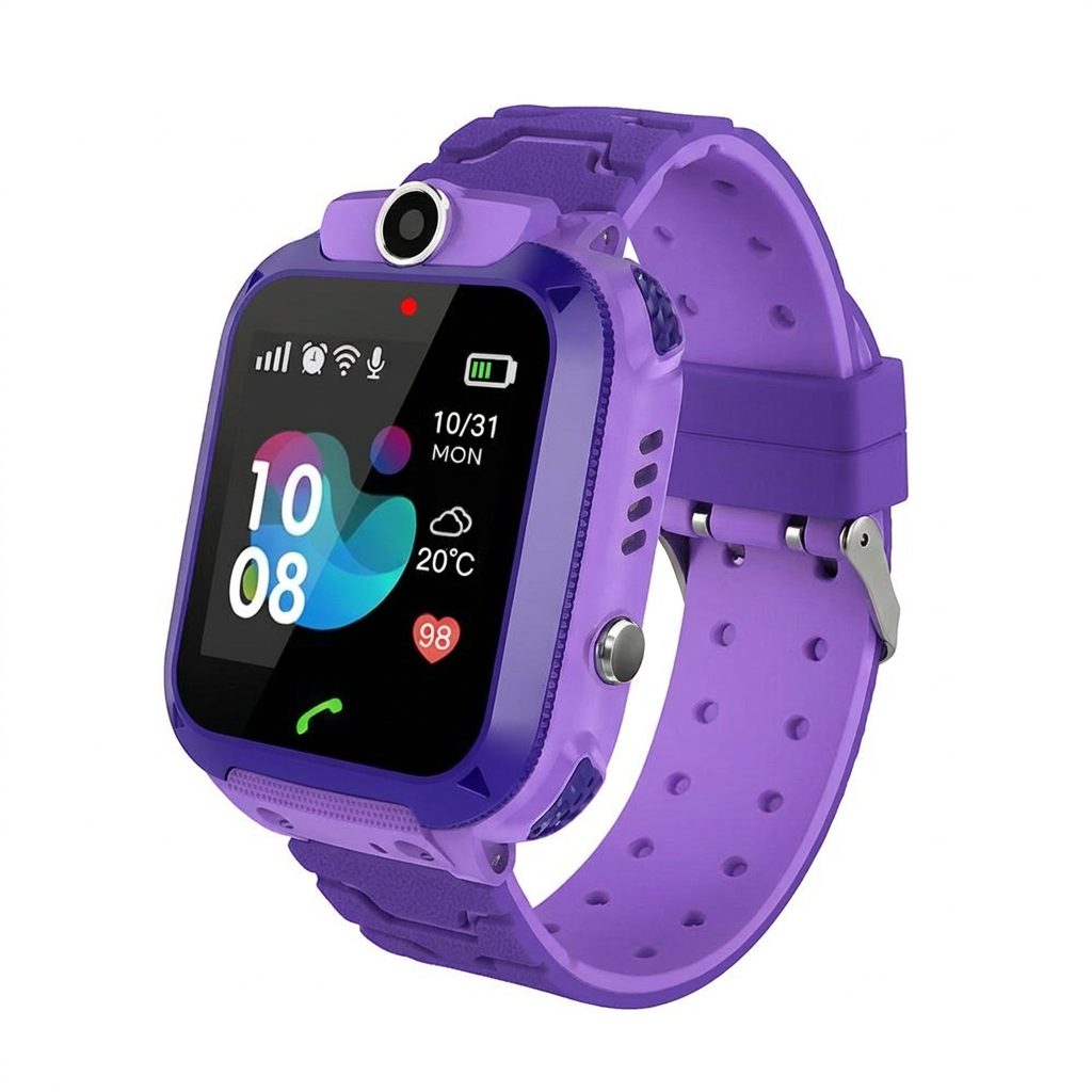 Smartwatch per bambini con GPS, fotocamera, chiamate e pulsante SOS