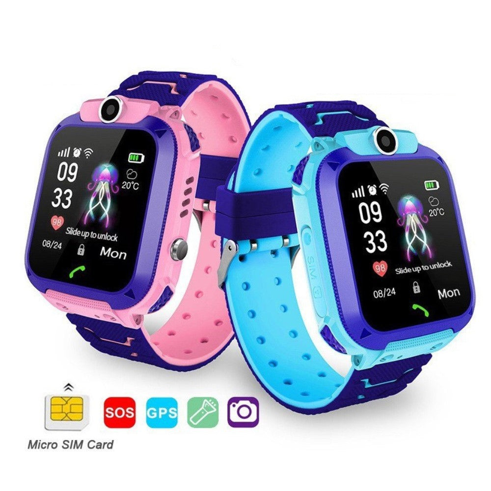 Smartwatch per Bambini con Localizzazione GPS, Impermeabile, Funzione SOS e Chat Vocale – Ideale per la Sicurezza e la Comunicazione dei Bambini