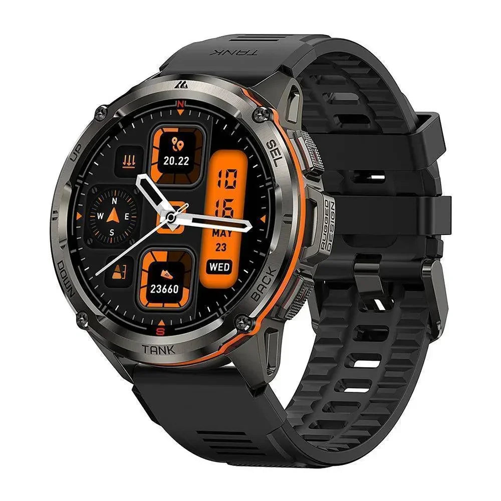 Smartwatch T3 Ultra GPS AMOLED - Fitness tracker ultra-resistente
