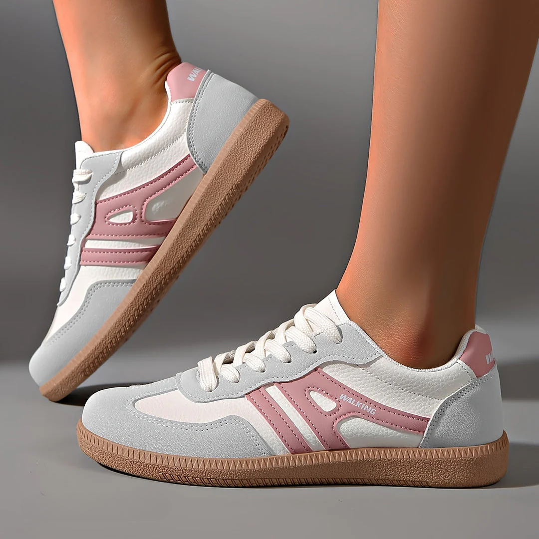 Sneakers Casual da Donna Retrò con Stringhe