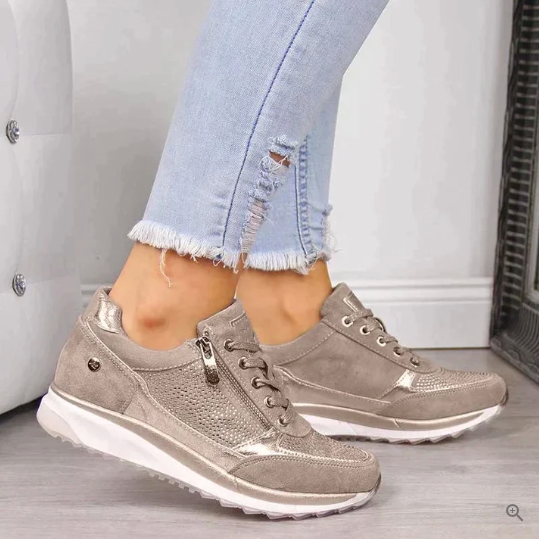 Sneakers comode con cerniera
