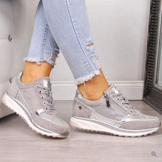 Sneakers comode con cerniera